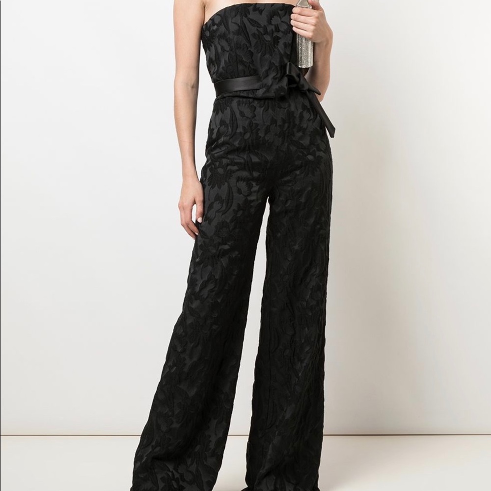 Alexis black pants jumpsuit